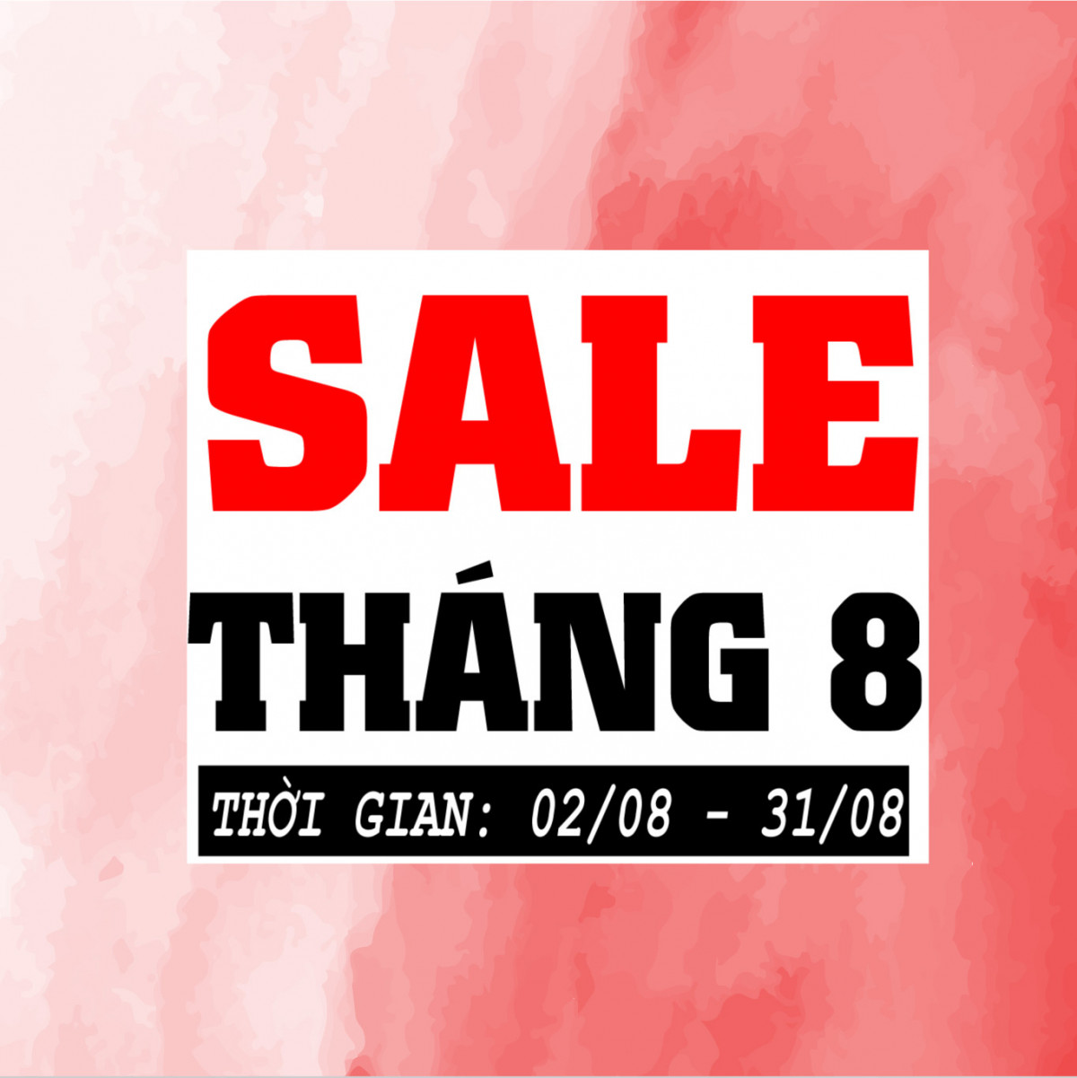 Chương trình SALE Tháng 8 tại Laptop TCC