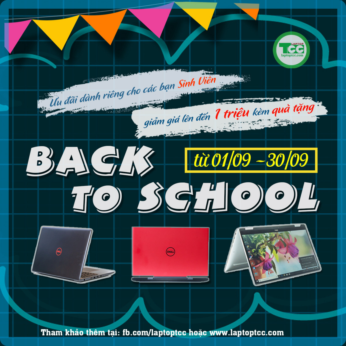 Cùng Laptop TCC BACK TO SCHOOL.!!!