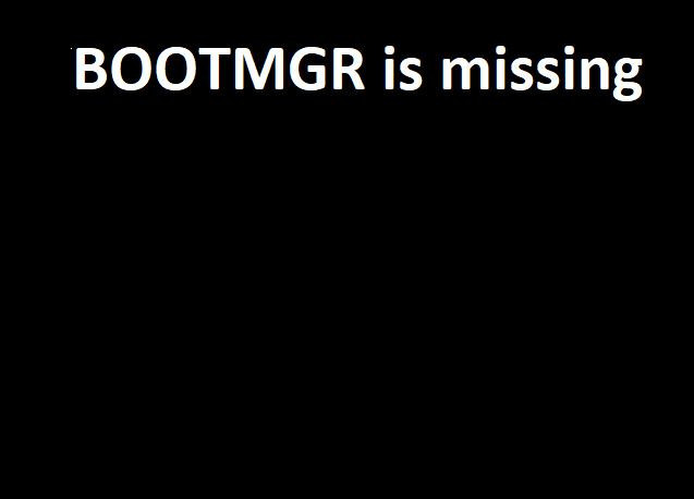 Khắc phục lỗi BOOTMGR