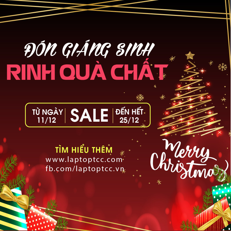 Merry Christmas Cùng Laptop TCC