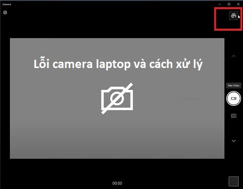 Xử lý lỗi camera laptop hiệu quả