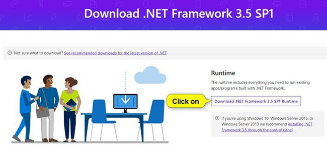 Hướng dẫn cài đặt .NET Framework 3.5 trên Windows 10