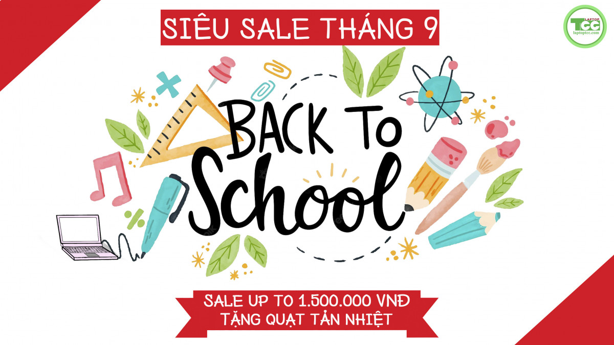 SIÊU SALE THÁNG 9 - BACKTOSCHOOL