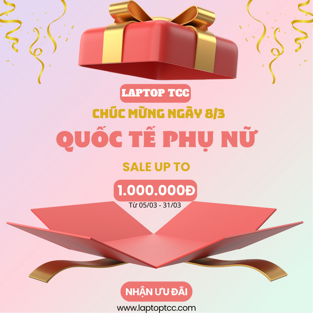 MỪNG NGÀY 8/3 - MUA SẮM THẢ GA