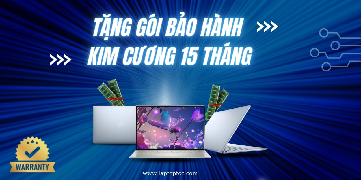 TẶNG GÓI BẢO HÀNH KIM CƯƠNG 15 THÁNG