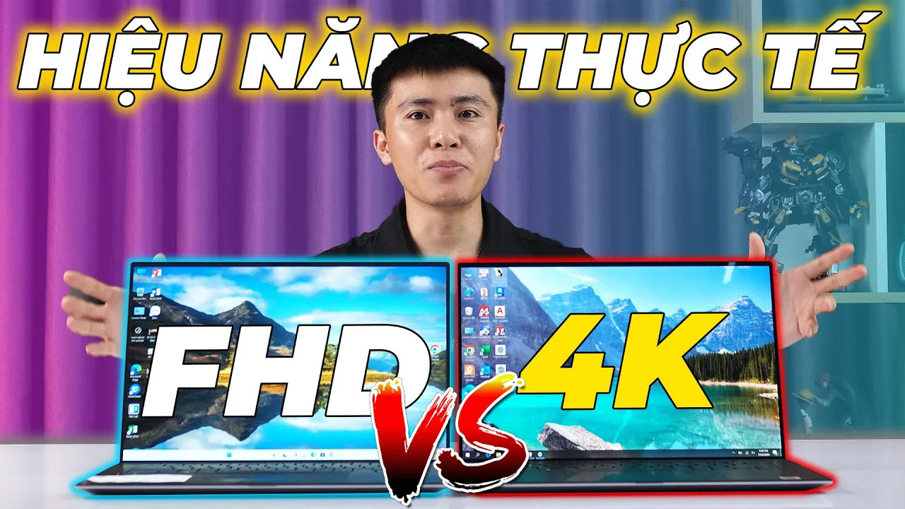 Màn 4K trên Laptop Đẹp nhưng lại Bị Đơ, Nóng? Kiểm tra thực tế trên Dell Precision 5550!