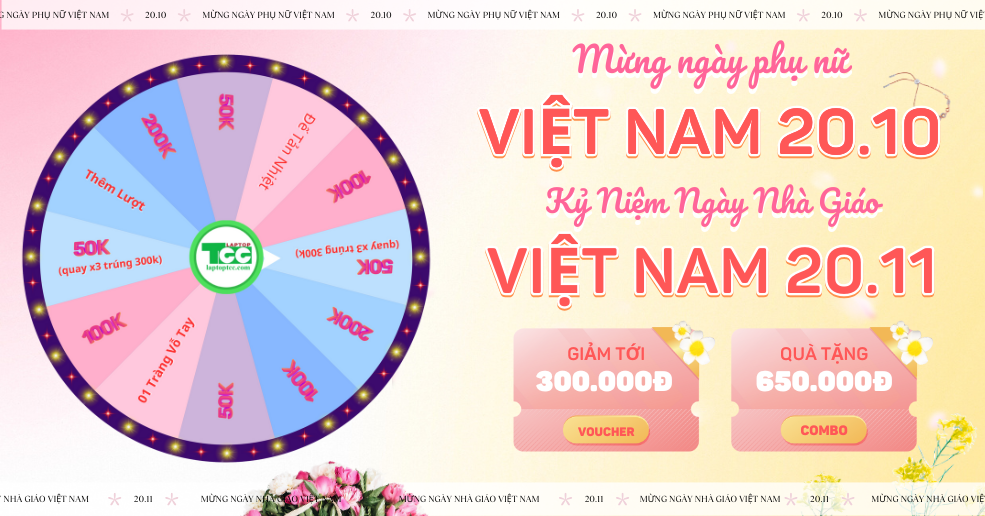 Mừng Ngày Phụ Nữ Việt Nam 20/10 và Ngày Nhà Giáo Việt Nam 20/11