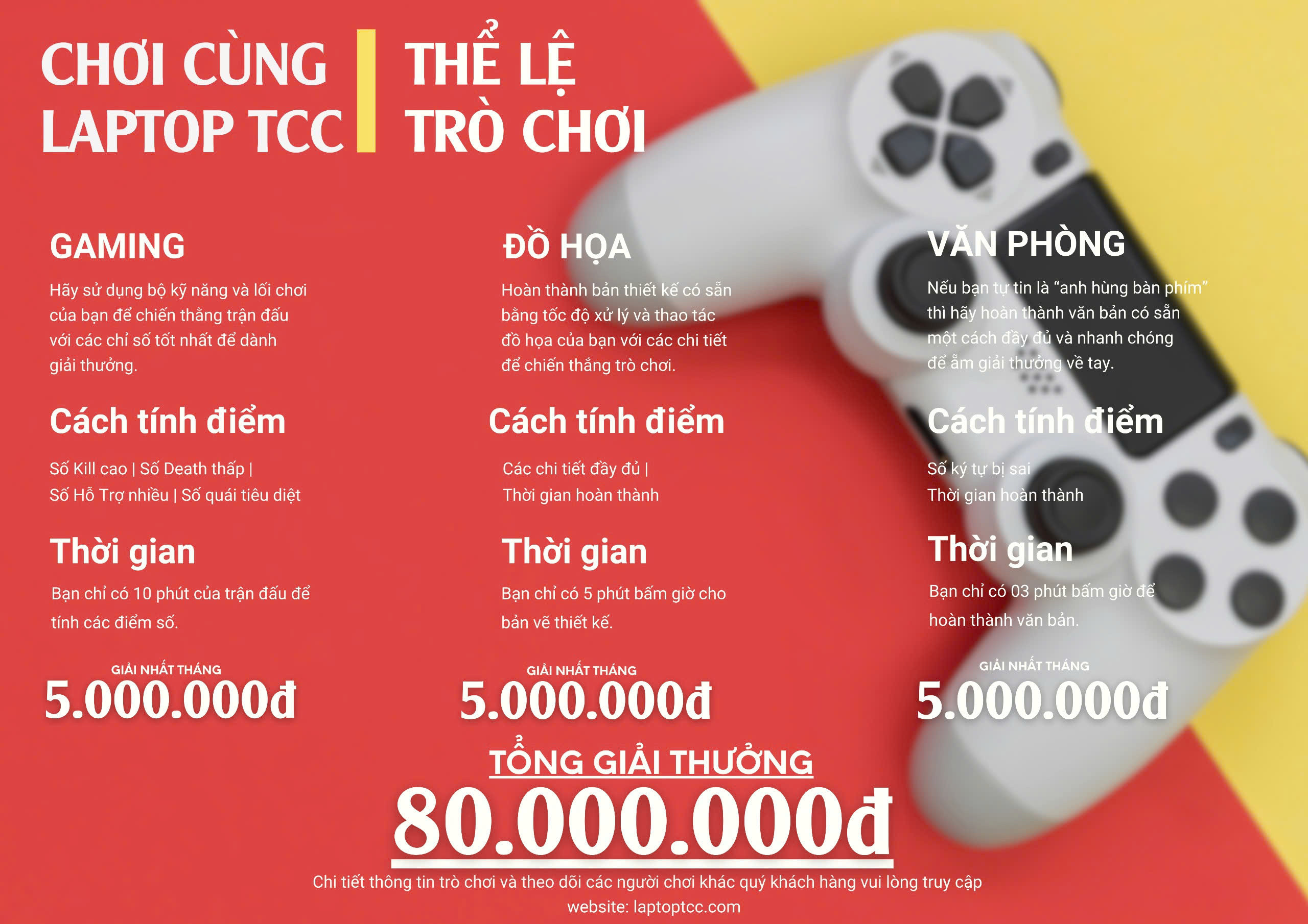 THỬ THÁCH CÙNG LAPTOP TCC