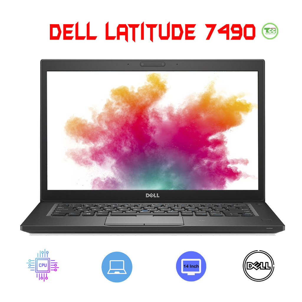 (HOT) Laptop Cũ Dell Latitude 7490 i5 - 8250U/ 8350U| RAM 8GB| SSD 256GB| 14.0 FHD| CARD ON