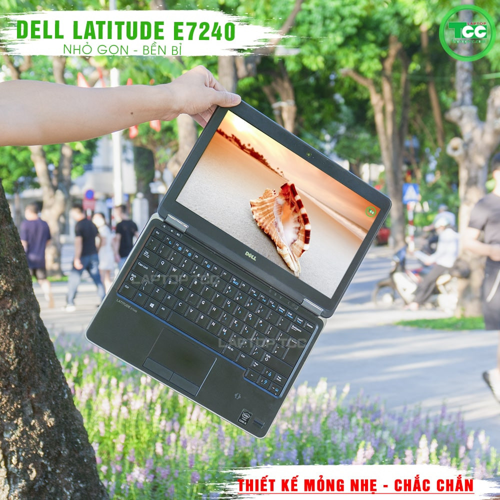 Laptop Cũ Dell Latitude E7240 i5 4300U | RAM 4 GB | SSD 256GB | 12.5  HD | Card On