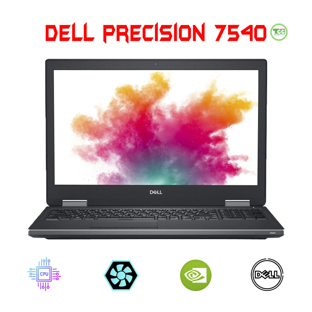 Dell Precision 7540 | i7-9750H | RAM 16GB | SSD 256GB | FHD IPS | NvidiaQuadro T1000