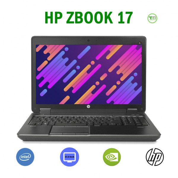Laptop Cũ HP Zbook 17 G2, Core i7 4810MQ - 8 GB RAM - 256 GB SSD - Màn 17.3 inch - VGA K3100