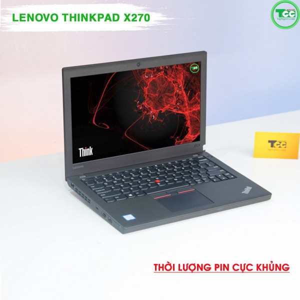 Laptop Cũ Lenovo-ThinkPad-X270-Core i5*7200U- 8GB- SSD 256-GB-12.5