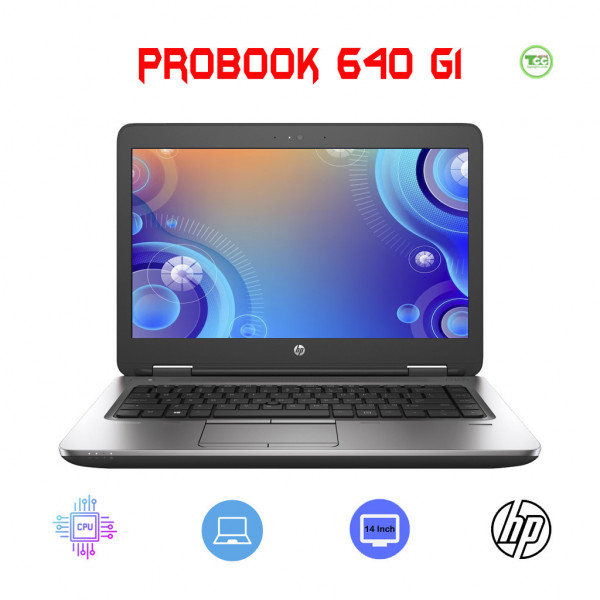 Laptop Cũ Hp Probook 640 G1 i5 4300M | RAM 4G | SSD 120GB | 14.0'' HD