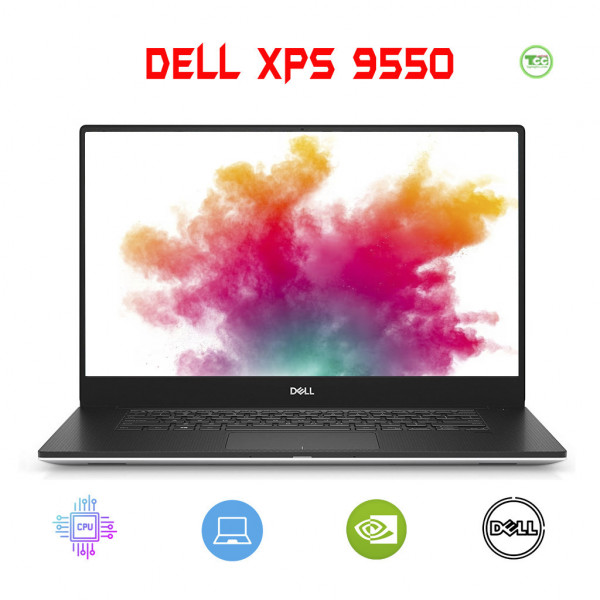 Laptop cũ Dell XPS 9550 | i7 6700HQ | RAM 8 GB | SSD 256 GB | VGA nVIDIA Geforce 960M | Màn 15.6 Full HD