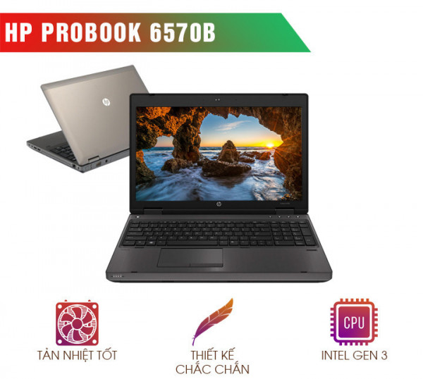 Laptop Cũ HP ProBook 6570b i5*3230M | 4GB | SSD 120GB | 15.6