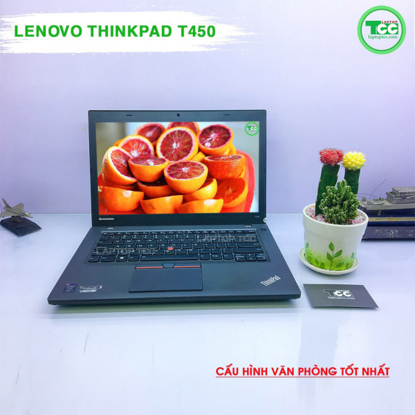 Laptop cũ Lenovo Thinkpad T450 i5 5300U | RAM 8GB | SSD 240GB| 14'' HD+