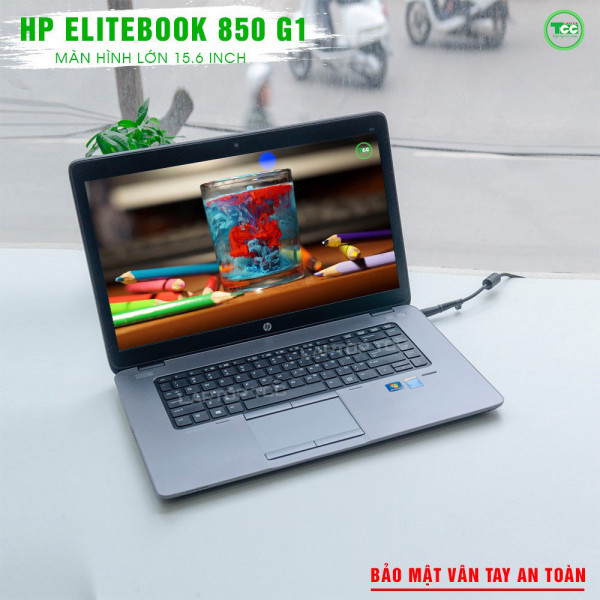Laptop Cũ Hp Elitebook 850 G1 i5 4300U (4200U) | RAM 4GB | SSD 120GB | 15.6'' HD | Card On