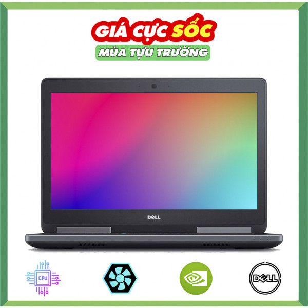 Laptop Cũ Dell Precision 7510 Core i7-6820HQ / Ram 8GB / SSD 256GB / Màn 15.6″ Full HD / Card Quadro M2000M (4gb)