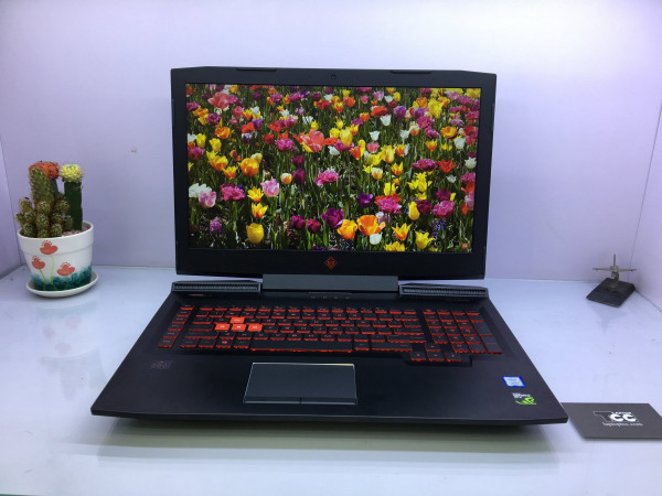 Laptop Cũ GAMING HP OMEN 17 2017 CORE I7 7700HQ/ RAM 16G/ SSD 128+HDD 1T/ GTX 1070 8G/ MÀN 17.3 FULL HD IPS