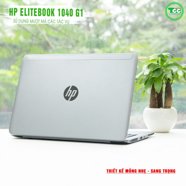 Laptop cũ Hp Elitebook Folio 1040 G1 Ultrabook i5 4300U (4200U) | RAM 4GB | SSD 120GB | 14 Inches Full HD Cảm Ứng | Card On