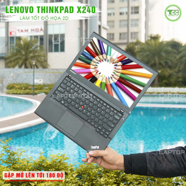 Laptop Cũ Lenovo Thinkpad X240 i5 4200U | RAM 4G | SSD 120G | 12.5'' HD | Card On