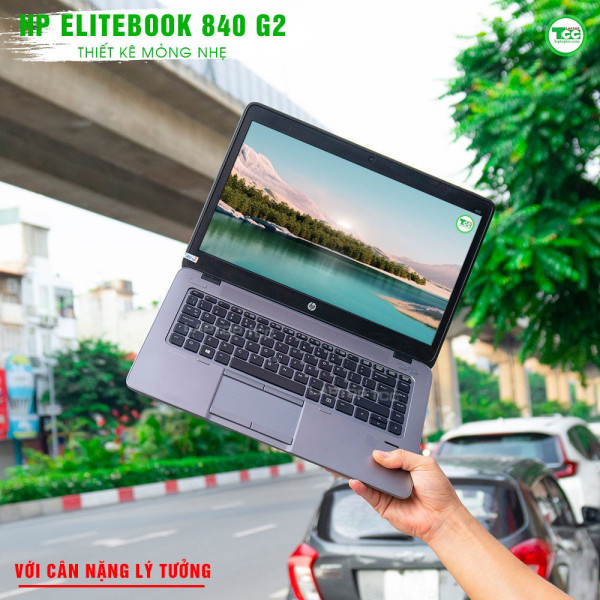 Laptop Cũ Hp Elitebook 840 G2 i5 5200U | RAM 4 GB | SSD 120GB| 14.0'' HD  | Card on