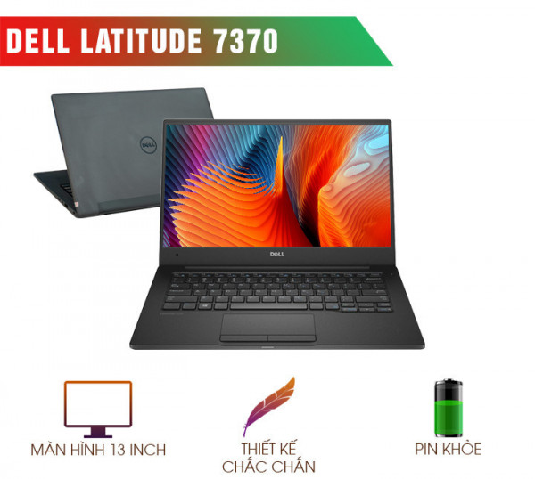 Laptop Cũ Dell Latitude 7370 M5- 6Y54/ RAM 8GB /SSD 256GB/ 13.3