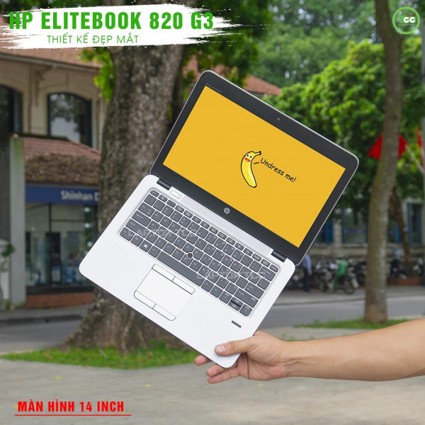 Laptop cũ HP ELITEBOOK 820 G3 CORE I7 6200U/ 8G DDR4 / SSD 256GB / 12.3