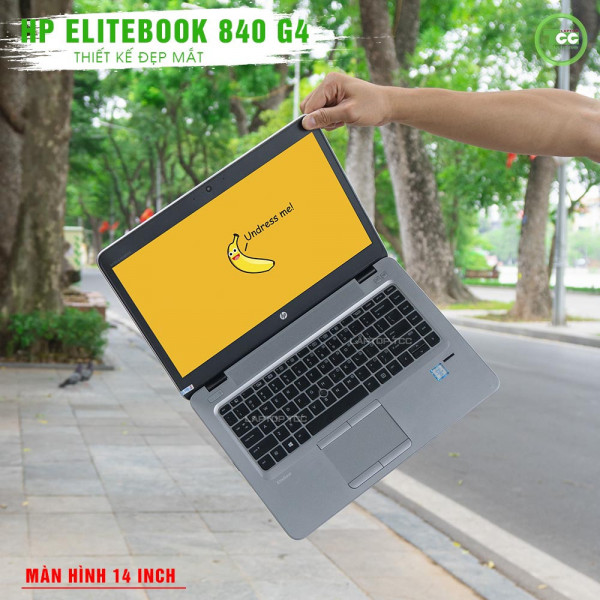 Laptop cũ HP ELITEBOOK 840 G4 Core i7-7600U / RAM 8GB DDR4 2133MHz / 256GB SSD/ 14
