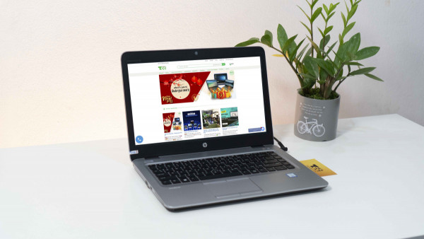 Laptop cũ HP ELITEBOOK 840 G4 CORE I5 7300U 2.6GHz / RAM 8GB DDR4 2133MHz / 256GB SSD/ 14