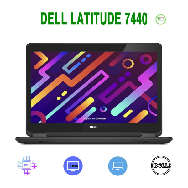 Laptop Cũ Dell Latitude E7440 | Core™ i7-4600U| Ram 4GB | SSD 128GB |MÀN HD