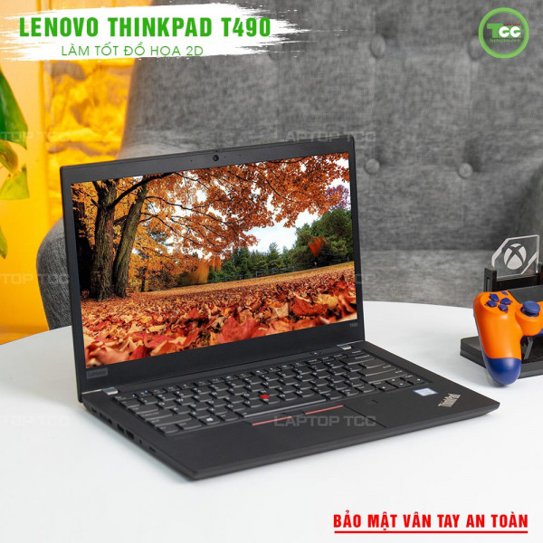 Laptop Cũ Lenovo ThinkPad T490 Core i7- 8565U| Ram 8GB | SSD 256GB | FHD IPS
