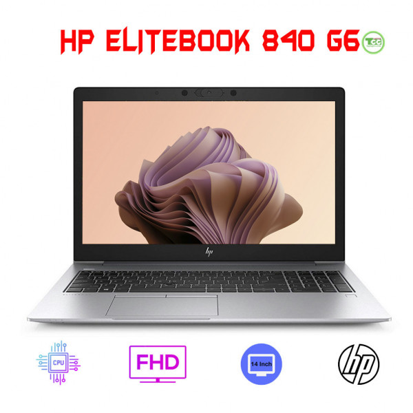 Laptop Cũ HP EliteBook 840 G6 Core i7 8565U  / RAM 8GB / SSD 256GB / FHD / Win10 Pro