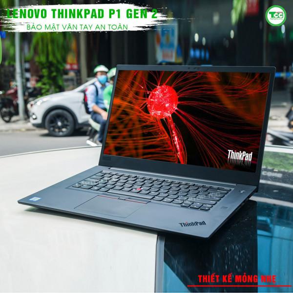 Lenovo ThinkPad P1 Gen 2 / i7- 9750H / RAM 16GB / SSD 512GB / Quadro T1000  / 15.6 Full HD