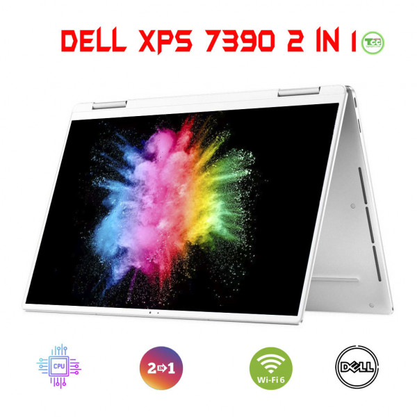 Laptop DELL XPS 13 7390 2 in 1I7-1065G7/ RAM 16GB/ SSD 512GB/ FHD+ TOUCH/ CARD ON
