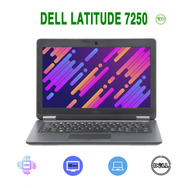Laptop Cũ Dell Latitude E7250 | Core i5 | Ram 4GB | SSD 120GB |12.5 inch HD | intel HD Graphic 5500