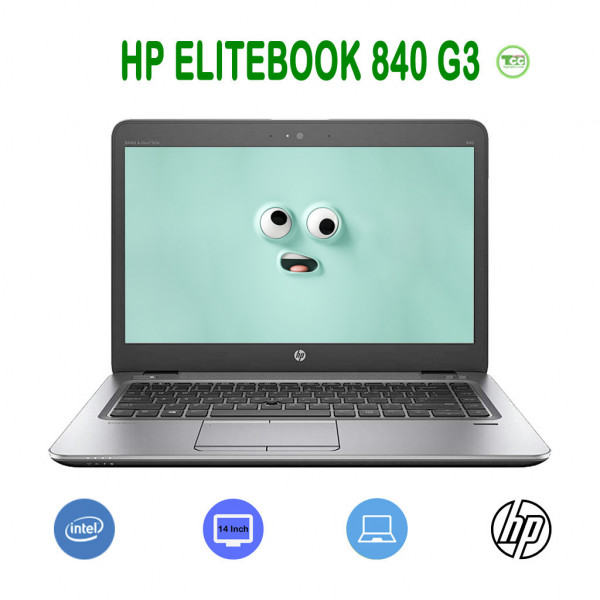 Laptop Cũ Hp Elitebook 840 G3 i5 6300U| RAM 8GB DDR4 | SSD 256GB | 14 Inches Full HD| Card on