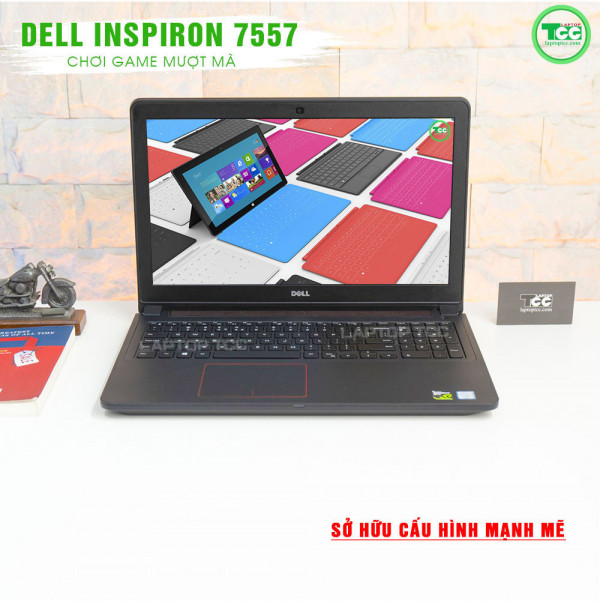 Dell Inspiron 7557 Gaming i5 - 4210H | RAM 8GB| SSD 128GB + HDD 500GB| 15.6” Full HD | VGA GTX 960m (4gb)