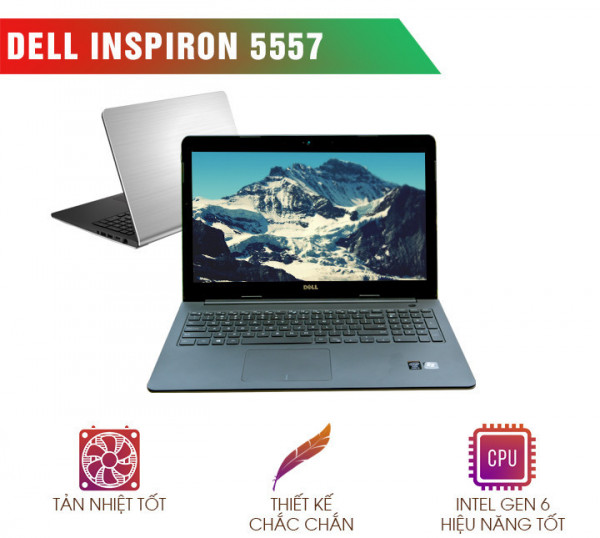 Dell Inspiron 5557 | i5 6200U | RAM 4 GB |SSD 120GB | 15.6” HD | VGA NVIDIA GerForce 930M 2GB