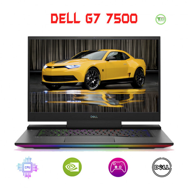 Dell Gaming G7 15 7500 Core i7-10750H, Ram 16GB, SSD 512GB, 15.6