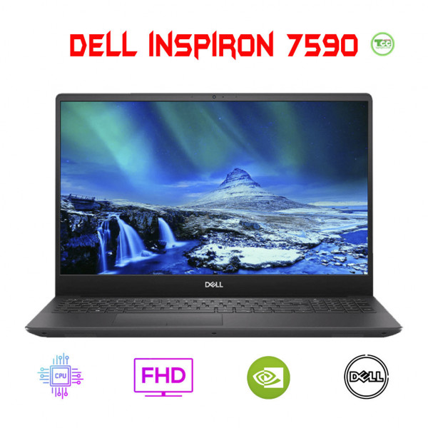その他ノートPC本体 Dell Inspiron 7590 i7-9750H GTX1650 4GB Dell Inspiron 7590 - i7-9750H · GTX 1650 · 15.6”, Full HD