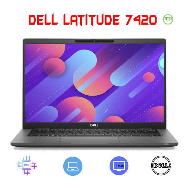 VỎ NHÔM - Dell Latitude 7420 Core i7-1185G7 | Ram 16GB | SSD 512GB | FHD | Card On