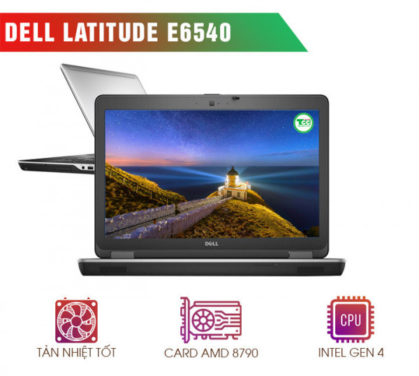Dell Latitude E6540 Core i5 - 4300M / Ram 4GB / SSD 120GB / Màn HD / Card On