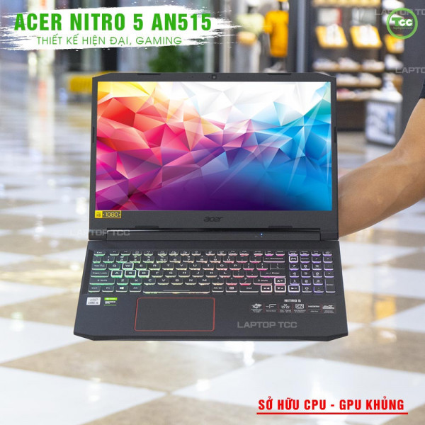 Laptop Gaming Acer Nitro 5 (2021) Core™ i5-11400H, RAM 8GB, SSD 512GB, 15.6