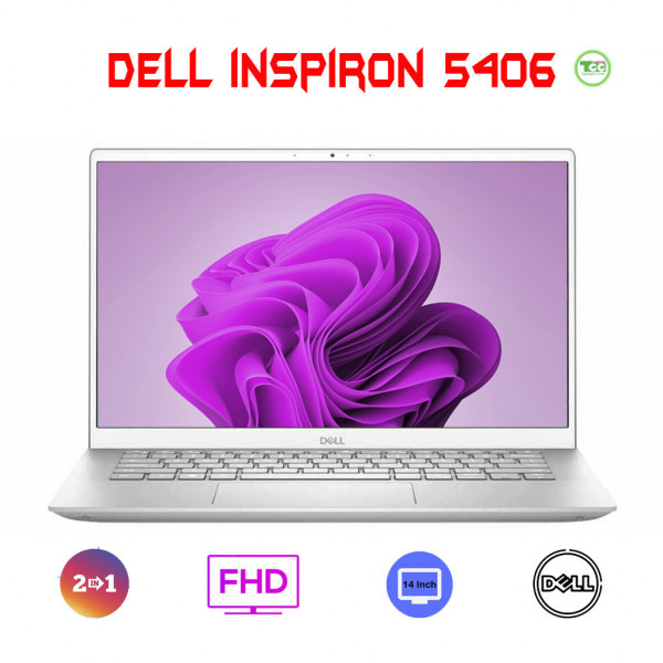 Dell Inspiron 5406 2in1 Core i5-1135G7, Ram 16GB, SSD 512GB, 14.0