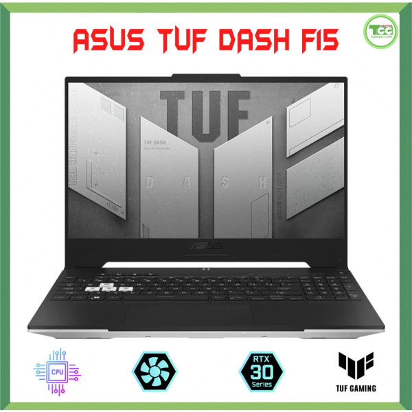 [Mới 100%] Asus TUF Dash F15 2022 FX517ZC-HN077W (Core i5-12450H, 8GB, 512GB, RTX 3050, 15.6″ FHD 144Hz)