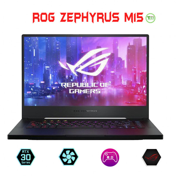 [Mới 99%] ASUS ROG Zephyrus M15 GU502LW Core i7-10750H, 16GB, 512GB , RTX 2070 Max-Q, 15.6'' FHD 240Hz