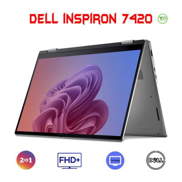 Dell Inspiron 7420 2in1 (2022) Core i5-1235U, RAM 8GB, SSD 512GB, FHD+ TOUCH