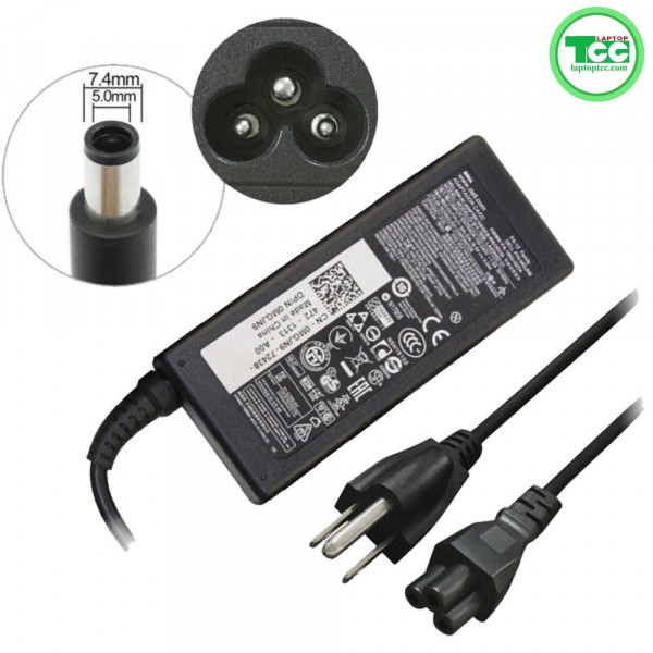 Adapter Laptop/Sạc Máy Tính Dell 19.5V – 4.62A chân kim to CHÍNH HÃNG
